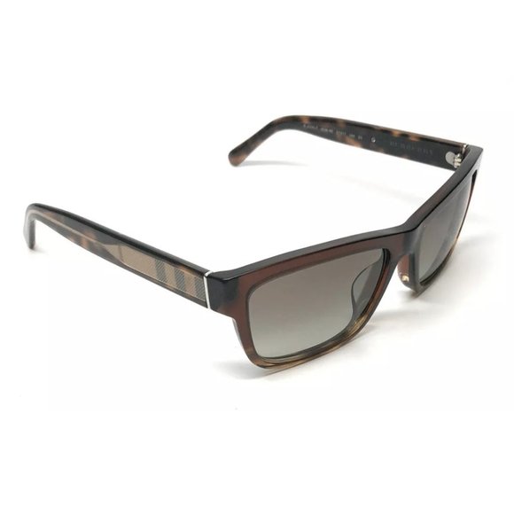 Burberry Women's Striped Brown Sunglasses! - Picture 3 of 4